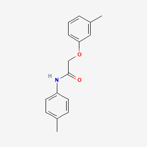 2-(3-methylphenoxy)-N-(4-methylphenyl)acetamide