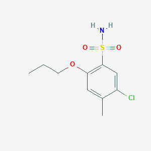 5-Chloro-4-methyl-2-propoxybenzenesulfonamide