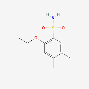 molecular formula C10H15NO3S B1169634 2-Ethoxy-4,5-dimethylbenzenesulfonamide 