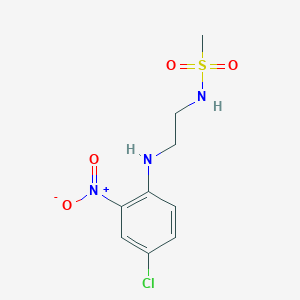 N-{2-[(4-chloro-2-nitrophenyl)amino]ethyl}methanesulfonamide