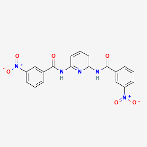 N,N'-pyridine-2,6-diylbis(3-nitrobenzamide)