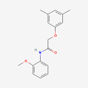 molecular formula C17H19NO3 B11696482 2-(3,5-dimethylphenoxy)-N-(2-methoxyphenyl)acetamide 