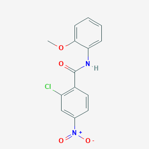 2-chloro-N-(2-methoxyphenyl)-4-nitrobenzamide