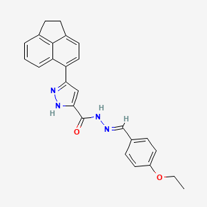 5-Acenaphthen-5-YL-2H-pyrazole-3-carboxylic acid (4-ethoxy-benzylidene)hydrazide