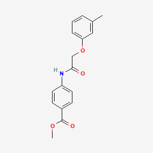 Methyl 4-{[(3-methylphenoxy)acetyl]amino}benzoate