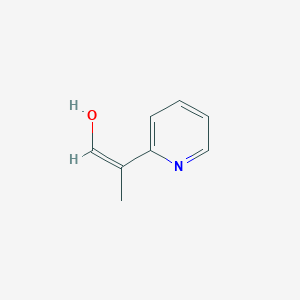 molecular formula C8H9NO B1169723 (1Z)-2-(2-Pyridinyl)-1-propen-1-ol CAS No. 162894-98-6