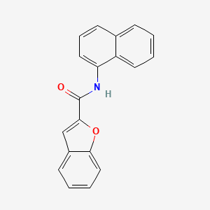 N-(naphthalen-1-yl)-1-benzofuran-2-carboxamide