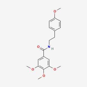 3,4,5-trimethoxy-N-[2-(4-methoxyphenyl)ethyl]benzamide