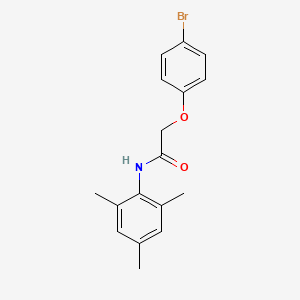 molecular formula C17H18BrNO2 B11697959 2-(4-bromophenoxy)-N-(2,4,6-trimethylphenyl)acetamide 