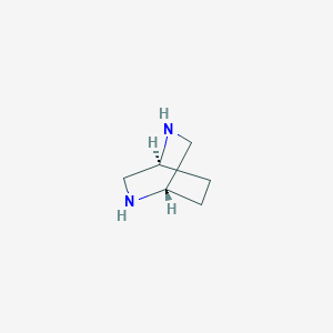 molecular formula C6H12N2 B1169814 (1S,4S)-2,5-二氮杂双环(2.2.2)辛烷 CAS No. 194600-16-3