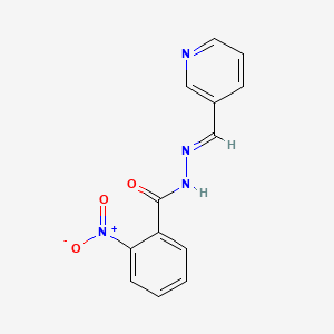 2-nitro-N'-(3-pyridinylmethylene)benzohydrazide