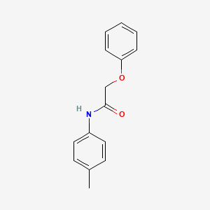 molecular formula C15H15NO2 B11698463 N-(4-methylphenyl)-2-phenoxyacetamide 