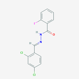 N'-[(E)-(2,4-dichlorophenyl)methylidene]-2-iodobenzohydrazide