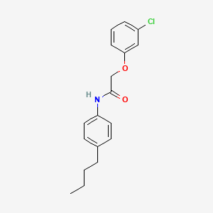 N-(4-butylphenyl)-2-(3-chlorophenoxy)acetamide