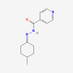 Isonicotinic acid, (4-methylcyclohexylidene)hydrazide