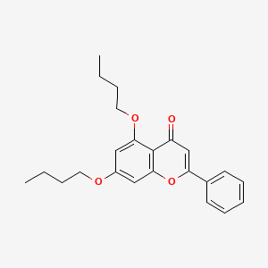 5,7-dibutoxy-2-phenyl-4H-chromen-4-one