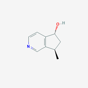 5H-Cyclopenta[c]pyridin-5-ol,6,7-dihydro-7-methyl-,trans-(9CI)