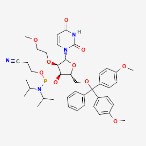 molecular formula C42H53N4O10P B1169903 5'-O-DMT-2'-(2-methoxyethyl)uridine 3'-CE phosphoramidite CAS No. 163759-97-5