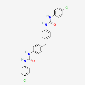 1,1'-(Methanediyldibenzene-4,1-diyl)bis[3-(4-chlorophenyl)urea]