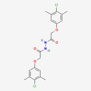 2-(4-chloro-3,5-dimethylphenoxy)-N'-[2-(4-chloro-3,5-dimethylphenoxy)acetyl]acetohydrazide