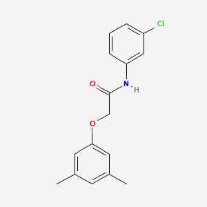 N-(3-chlorophenyl)-2-(3,5-dimethylphenoxy)acetamide