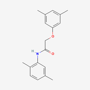 molecular formula C18H21NO2 B11699790 2-(3,5-dimethylphenoxy)-N-(2,5-dimethylphenyl)acetamide 