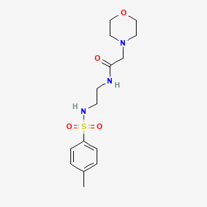 2-Morpholin-4-yl-N-[2-(toluene-4-sulfonylamino)-ethyl]-acetamide