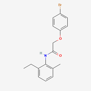 2-(4-bromophenoxy)-N-(2-ethyl-6-methylphenyl)acetamide