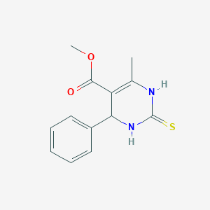 Methyl 6-methyl-4-phenyl-2-thioxo-1,2,3,4-tetrahydropyrimidine-5-carboxylate