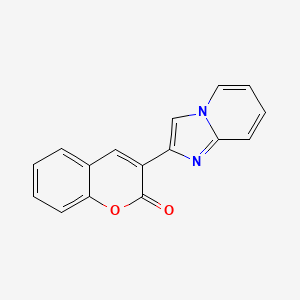 3-Imidazo[1,2-a]pyridin-2-ylchromen-2-one