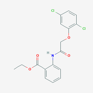 Ethyl 2-{[(2,5-dichlorophenoxy)acetyl]amino}benzoate