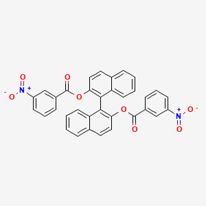 1,1'-Binaphthyl-2,2'-diyl bis(3-nitrobenzoate)