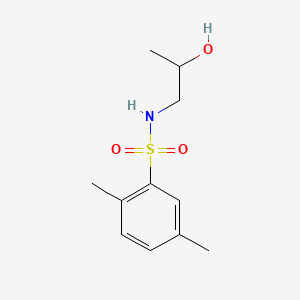 molecular formula C11H17NO3S B1170034 N-(2-hydroxypropyl)-2,5-dimethylbenzenesulfonamide 