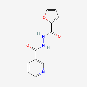 N-(furan-2-carbonyl)-N'-nicotinoyl-hydrazine