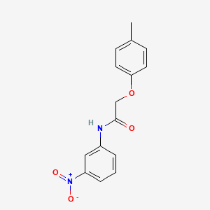 2-(4-methylphenoxy)-N-(3-nitrophenyl)acetamide