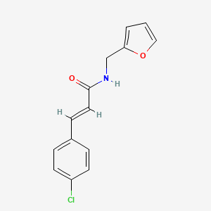 3-(4-Chloro-phenyl)-N-furan-2-ylmethyl-acrylamide