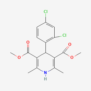 Dimethyl 4-(2,4-dichlorophenyl)-2,6-dimethyl-1,4-dihydropyridine-3,5-dicarboxylate