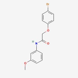 2-(4-bromophenoxy)-N-(3-methoxyphenyl)acetamide