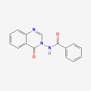 N-(4-Oxo-3(4H)-quinazolinyl)benzamide