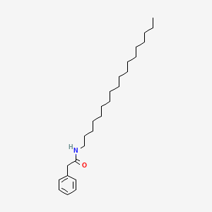 molecular formula C26H45NO B11700905 N-Octadecyl-2-phenylacetamide CAS No. 81855-50-7