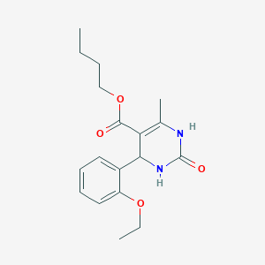 Butyl 4-(2-ethoxyphenyl)-6-methyl-2-oxo-1,2,3,4-tetrahydropyrimidine-5-carboxylate