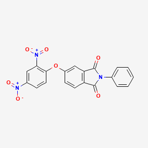 5-(2,4-dinitrophenoxy)-2-phenyl-1H-isoindole-1,3(2H)-dione