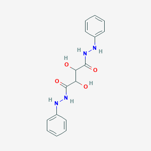 molecular formula C16H18N4O4 B11701678 2,3-dihydroxy-1-N',4-N'-diphenylbutanedihydrazide 