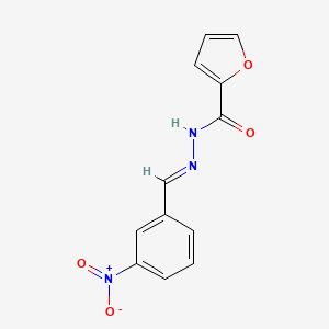 N'-[(E)-(3-nitrophenyl)methylidene]furan-2-carbohydrazide