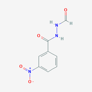 N-[(3-nitrobenzoyl)amino]formamide