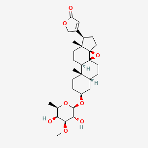molecular formula C30H44O8 B1170200 Cardenolide B-1 CAS No. 1318158-89-2