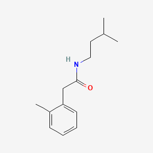 molecular formula C14H21NO B1170203 N-isopentyl-2-(2-methylphenyl)acetamide 