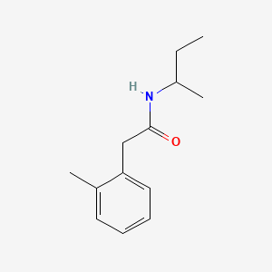 molecular formula C13H19NO B1170216 N-(sec-butyl)-2-(2-methylphenyl)acetamide 