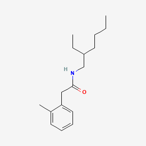molecular formula C17H27NO B1170217 N-(2-ethylhexyl)-2-(2-methylphenyl)acetamide 