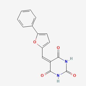 5-(5-Phenyl-furan-2-ylmethylene)-pyrimidine-2,4,6-trione